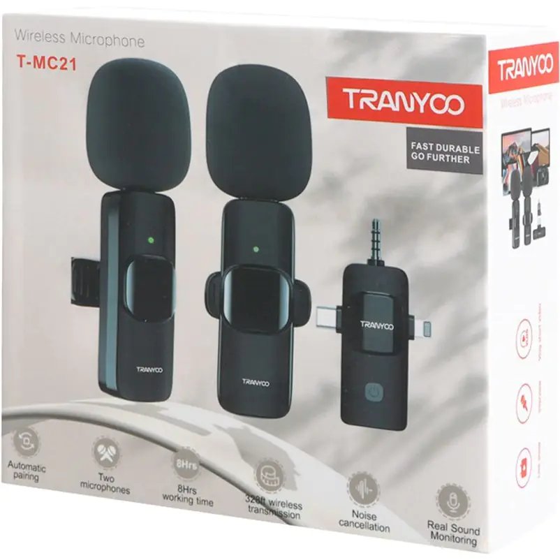 TRANYOO Wwireless Condenser Microphone model MC21 
