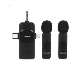 میکروفون یقهای بیسیم ترانیو مدل MC21 میکروفون یقهای بیسیم ترانیو مدل MC21