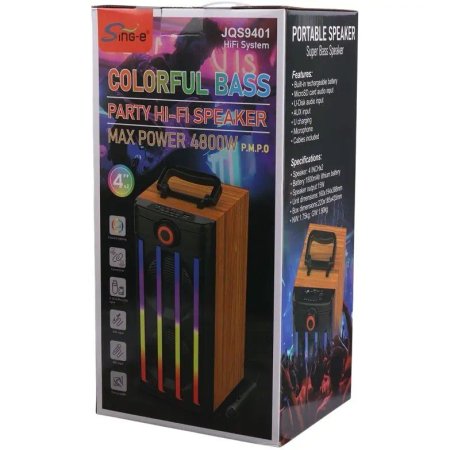 Sing-E portable speaker JQS9401