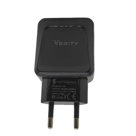 Verity charger model AP-2121 with microUSB charging cable
