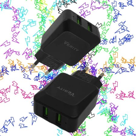 Verity charger model AP-2121 with microUSB charging cable