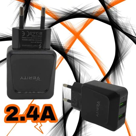 Verity charger model AP-2121 with microUSB charging cable
