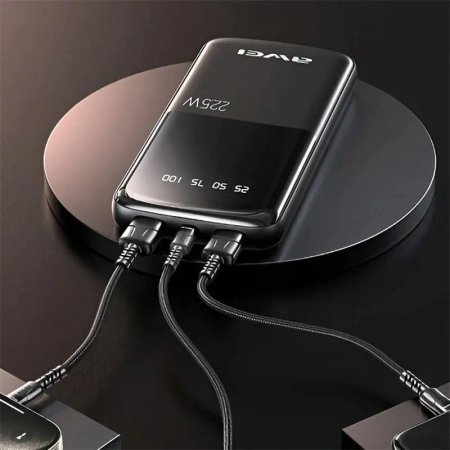 Awei P10K 22.5W power bank, 10000mAh capacity