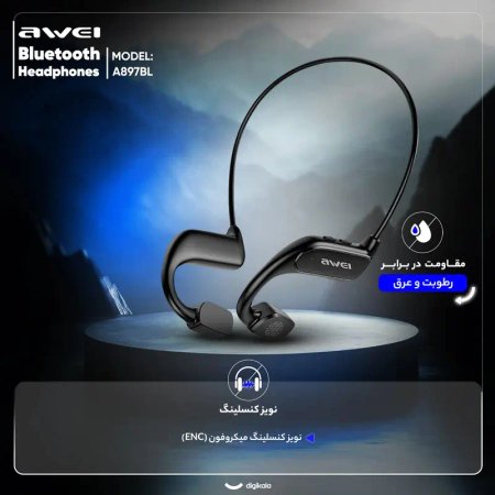 Awei A897BL bluetooth headset