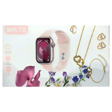 MK75 smart watch with jewelry