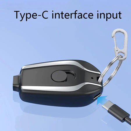 Type C mini switch key power bank