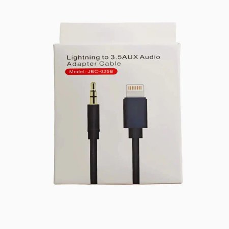 JBC-025B model AUX to Lightning conversion cable