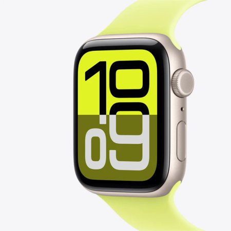 Apple Watch SE Gen3 2025 44mm Aluminum Silicone Band