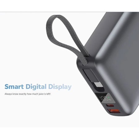 QCY PB20A 45W PD Fast Charge Power Bank 20000mAh