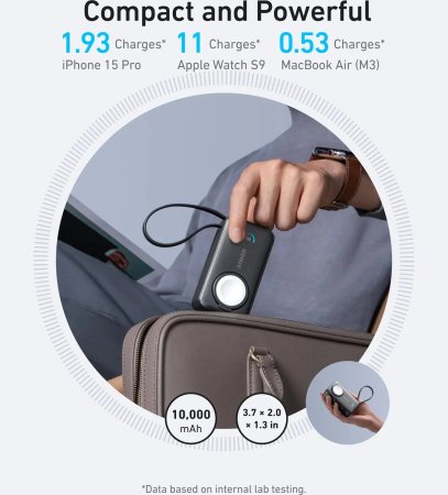 Anker A1657 10000mAh 35W Power Bank