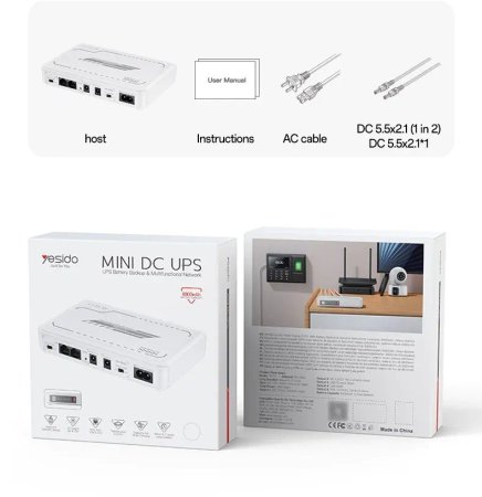 Yesido Mini DC UPS model YP74E