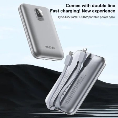 Yesido power bank model YP48 capacity 10000 mAh