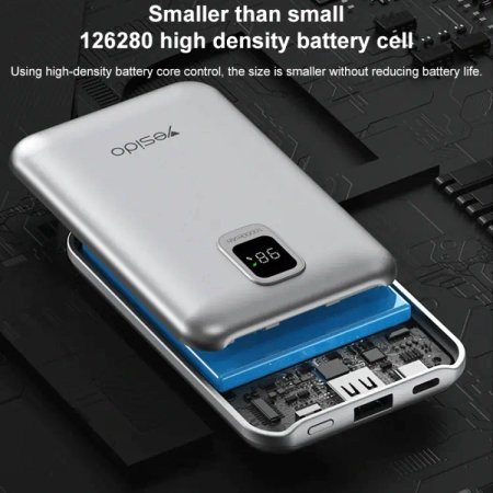 Yesido power bank model YP48 capacity 10000 mAh