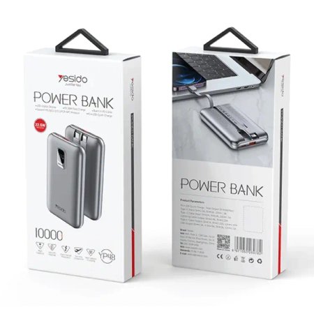 Yesido power bank model YP48 capacity 10000 mAh