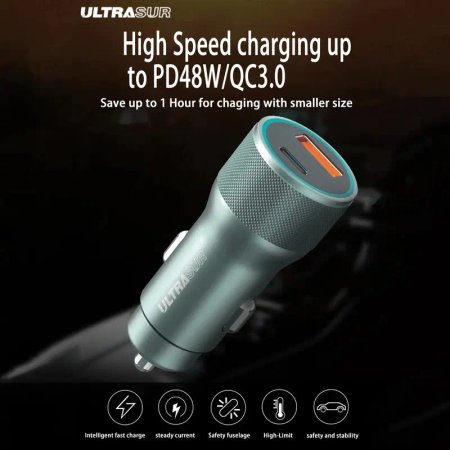 ULTRAsur U-B1 model 48W cigarette lighter charger