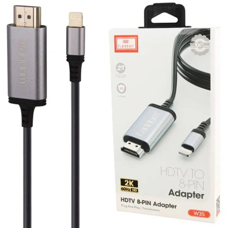Earldom Lightning to HDMI conversion cable model ET-W35