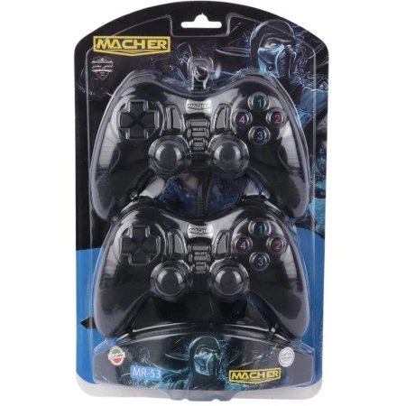 MACHER game pad model MR-53 two-piece package