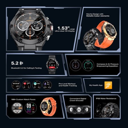Infinix X Watch 3G T Smart Watch