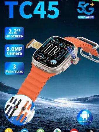 Telzil TC45 SIM card compatible smart watch