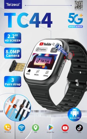 Telzil Smart Watch Model TC44
