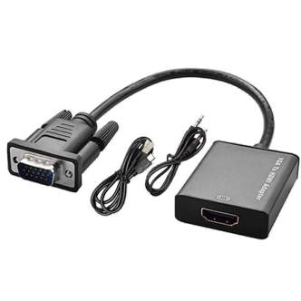 تبدیل HDMI TO VGA آی فورتک همراه با کابل صدا تبدیل HDMI TO VGA آی فورتک همراه با کابل صدا