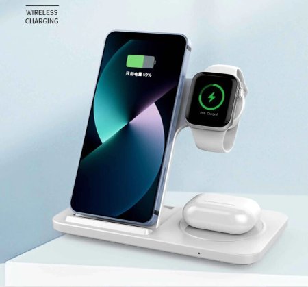Ven-Dens VD-WLC014 3-in-1 foldable wireless charger