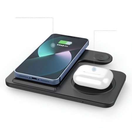 Ven-Dens VD-WLC014 3-in-1 foldable wireless charger