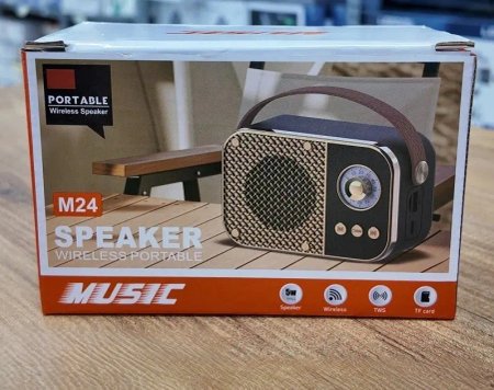 Portable radio speaker model M24