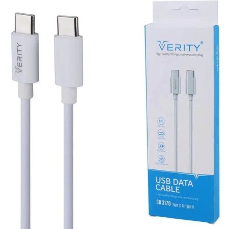 Verity Type-C to Type-C Charging Cable Model CB-3170