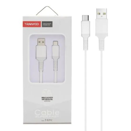 Tranyoo USB-A to Type-C charging cable model T-X19C