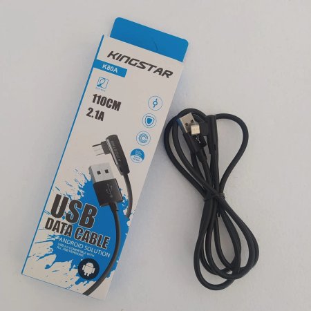 کابل تبدیل USB به microUSB کینگ استار مدل K80 A