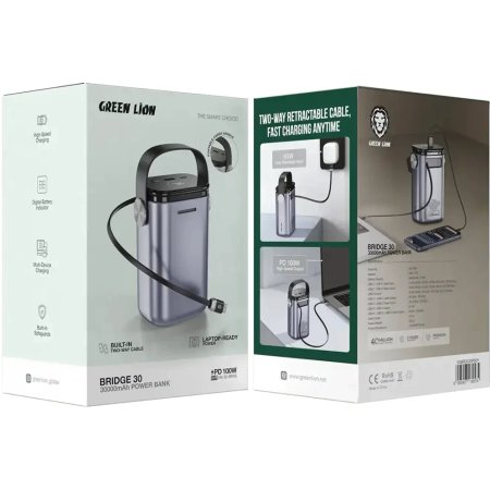 Green lion BRIDGE 30 GL-PX94 Power Bank 30000mAh