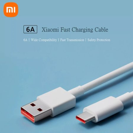 کابل شارژ شیائومی  TYPE-C 6A اورجینال