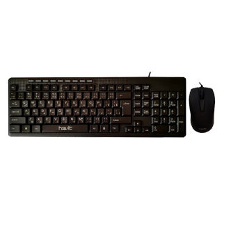 کیبورد و ماوس هویت مدل HV-KB672CM کیبورد و ماوس هویت مدل HV-KB672CM