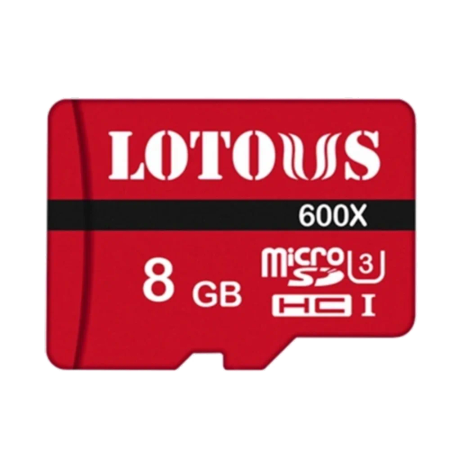 کارت حافظه لوتوس مدل microSDHC 600X ظرفیت 8 گیگابایت