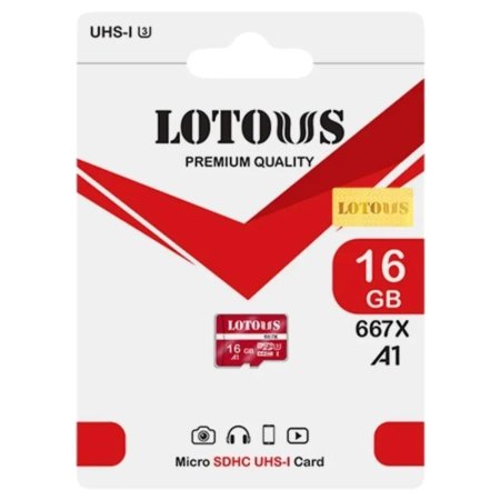 کارت حافظه لوتوس مدل microSDHC 667X ظرفیت 16 گیگابایت
