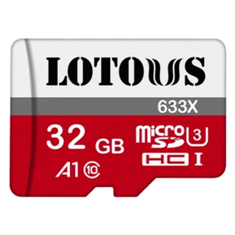 کارت حافظه لوتوس مدل microSDHC 633X ظرفیت 32 گیگابایت کارت حافظه لوتوس مدل microSDHC 633X ظرفیت 32 گیگابایت