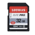کارت حافظه SDXC لوتوس مدل Elite PRO کلاس 10 استاندارد UHS-I سرعت 200MBs ظرفیت 32 گیگابایت