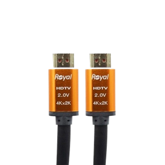 کابل HDMI رویال مدل 4K V2.0 طول 10 متر کابل HDMI رویال مدل 4K V2.0 طول 10 متر