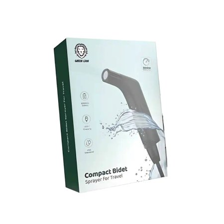 خودشور شارژی گرین لاین مدل Compact Bidet