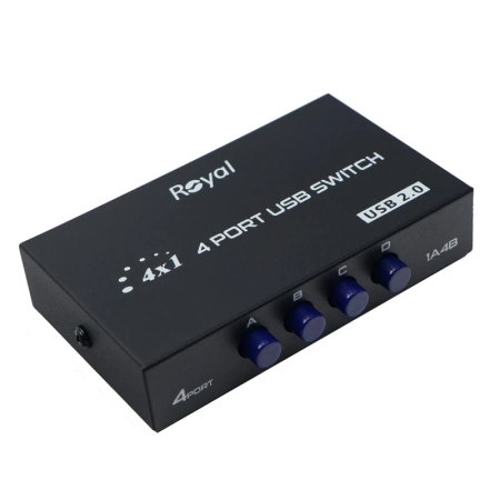 سوئیچ پرینتر دستی 4 پورت رویال 1A4B