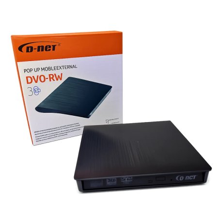 باکس DVD رایتر اکسترنال USB3.0 12.5 دی نت D-NET