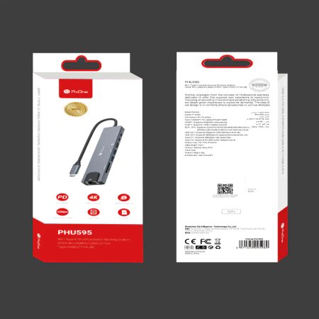 ProOne PHU595 8-Port USB Hub