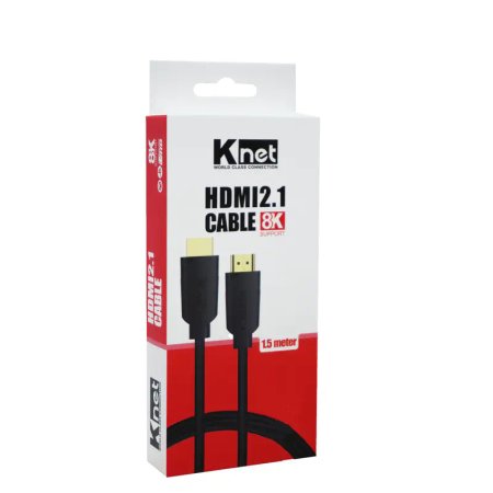 K-Net K-CH210015 8K HDMI 2.1 Cable 1.5m