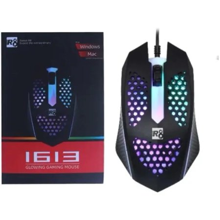 ماوس گیمینگ آر8 مدل R81613 با سیم RGB