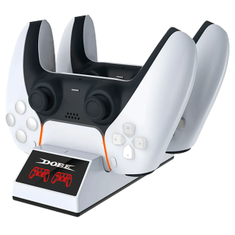 پایه شارژر دسته بازی PS5 دابی TP5-0508 پایه شارژر دسته بازی PS5 دابی TP5-0508