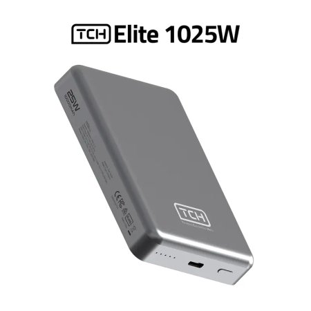 پاوربانک 25 وات تی سی اچ مدل Elite 1025W ظرفیت 10000 میلی‌آمپرساعت