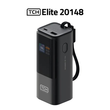 پاوربانک 148 وات تی سی اچ مدل Elite 20148 ظرفیت 20000 میلیآمپرساعت