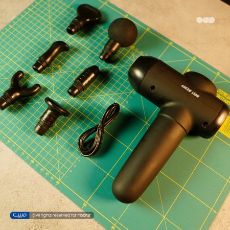 ماساژور برقی گرین لاین مدل  WAVE MASSAGE GUN 