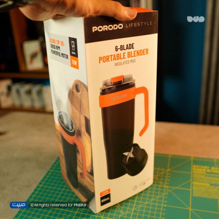 مخلوط کن پرودو Porodo Lifestyle 6-Blade Portable Blender PD-LFST159-BKOG